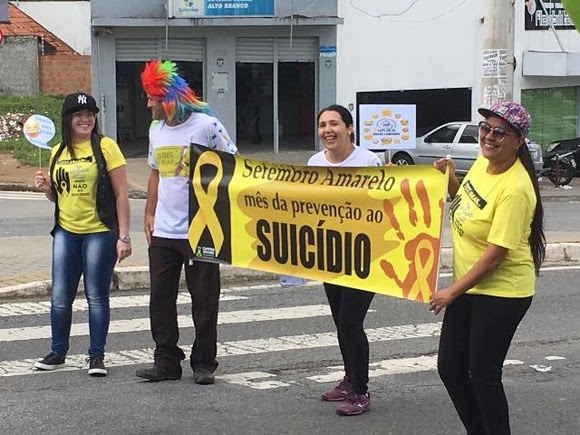 Secretaria de Saúde realiza ação do Setembro Amarelo nesta terça