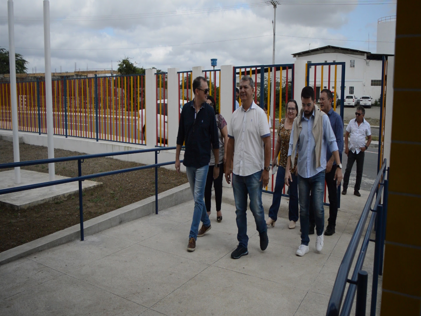 Unidades educacionais do Aluízio Campos recebem visita técnica de equipe da Seduc