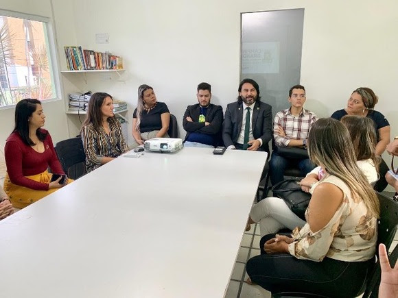 Léo Índio Bolsonaro visita Secretaria Municipal de Assistência Social de Campina Grande
