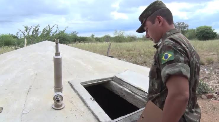31º Batalhão de Infantaria Motorizado inspeciona cisternas na zona rural