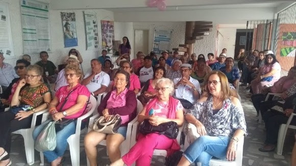 Centro de Convivência do Idoso da Semas promove palestra em alusão ao Outubro Rosa