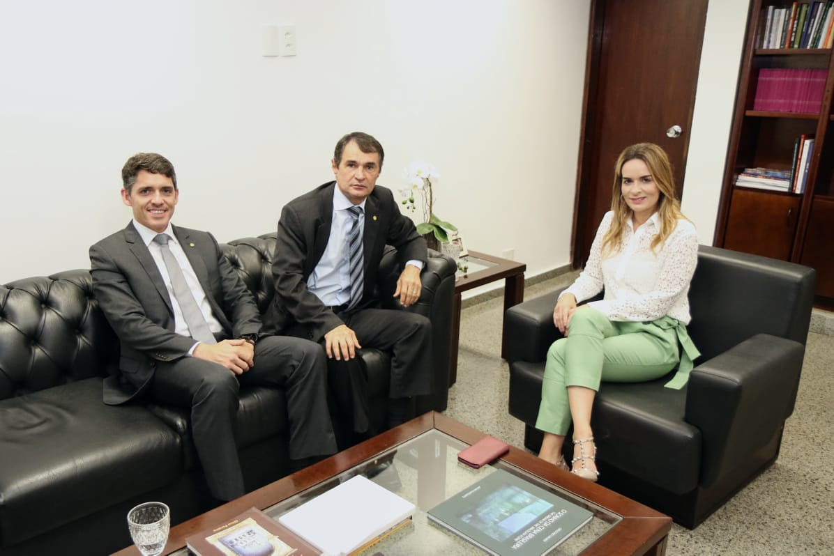 Romero trata de pautas de interesse de Campina Grande em visita ao gabinete de Daniella Ribeiro
