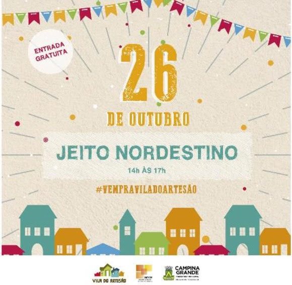 Vila do Artesão terá sábado de muito forró com trio Jeito Nordestino