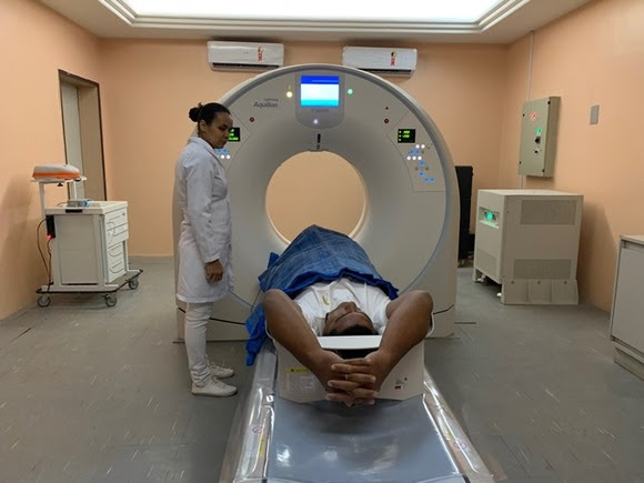 Novo tomógrafo começa a funcionar no Hospital Municipal Pedro I