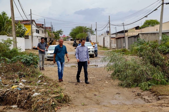Romero anuncia mais um pacote de obras para Campina Grande com intervenções de mobilidade e iluminação em led em dois bairros