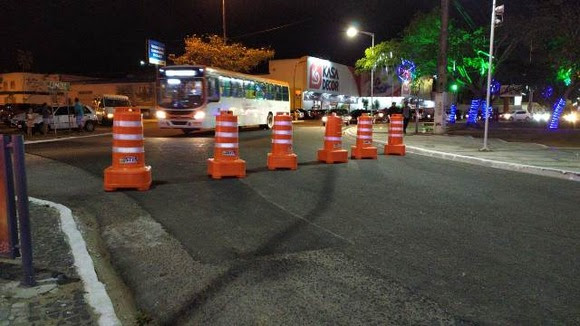 STTP altera trânsito com interdição de vias no entorno do Açude Velho durante o Réveillon