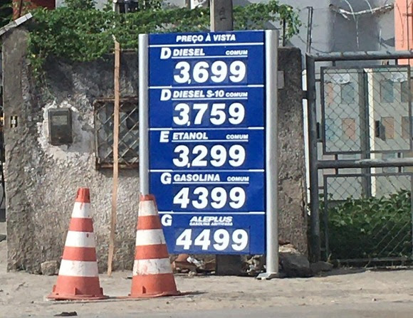 Nova pesquisa do Procon registra gasolina a partir de R$ 4,190 em Campina Grande
