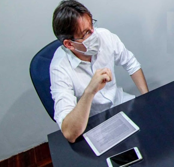 Estudo sobre as projeções do Covid-19 para Campina Grande que impactou a videoconferência de Romero com o setor comercial