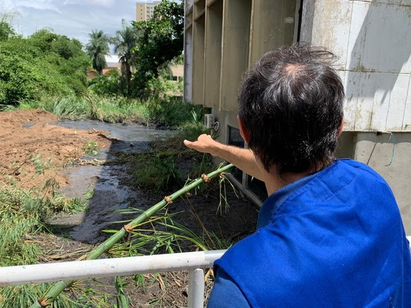 UFCG convida Romero Rodrigues para avaliar rompimento de barragem no campus e prefeito garante parceria e apoio à instituição