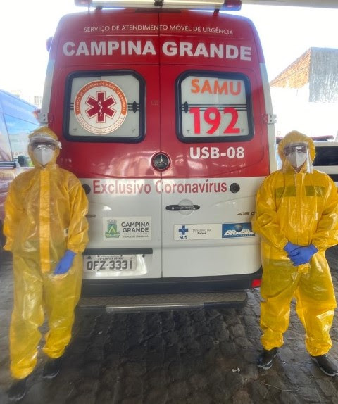 Covid-19: CRM atesta medidas de segurança do SAMU de Campina Grande