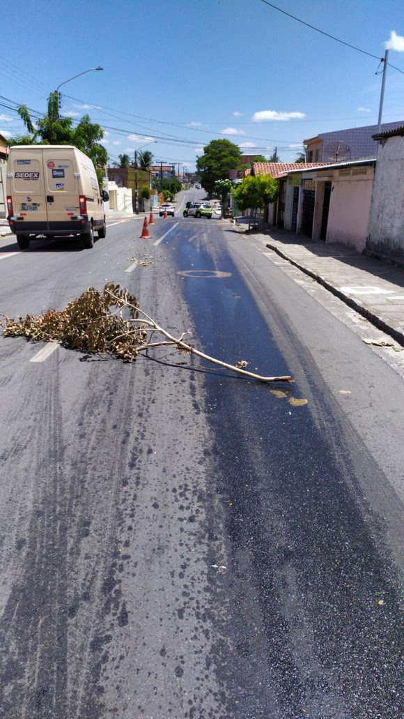 STTP informa: Óleo na pista