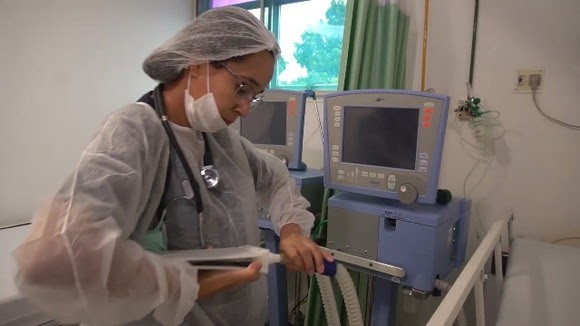 Covid-19: Hospital Municipal Pedro I já dispõe de 40 respiradores