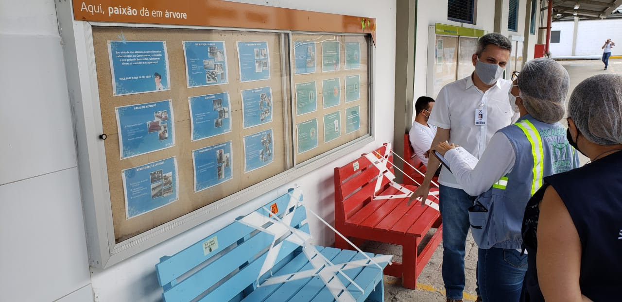 Saúde realiza inspeção na Alpargatas e atesta cumprimento das recomendações
