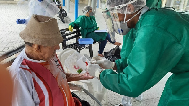 Prefeitura realiza ação em abrigo de idosos do Instituto São Vicente de Paulo, em Campina Grande