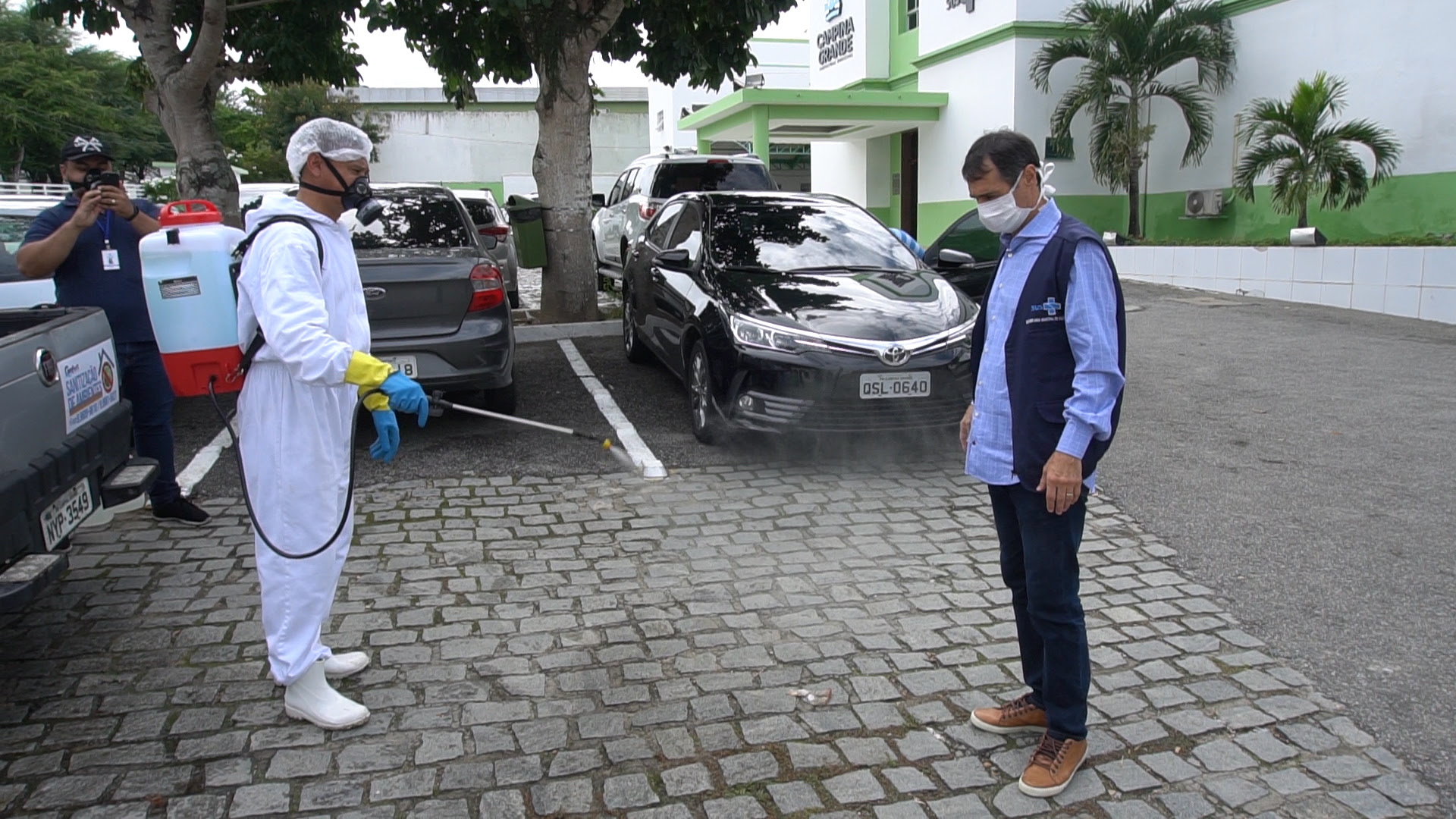 Secretaria de Saúde realiza higienização do Hospital Municipal Pedro I