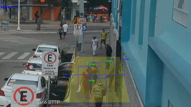 Câmeras irão monitorar distanciamento social e uso de máscaras pela população em Campina Grande