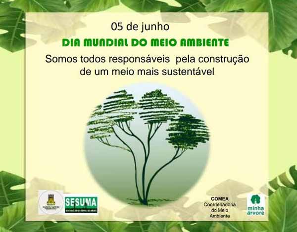 Semana do Meio Ambiente será marcada com plantio de mudas na Escola Municipal Lourdes Ramalho