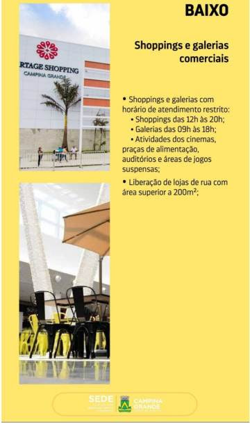COVID-19: Com ajustes, começa hoje a segunda etapa do Plano de Convivência e Retomada de Atividades de Campina Grande