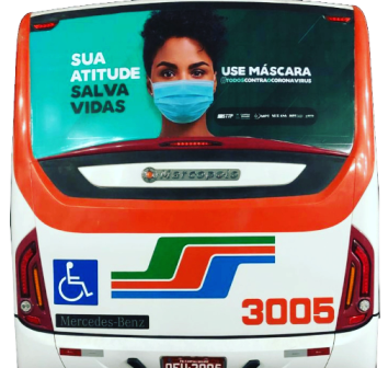 Seis linhas de transporte coletivo têm acréscimo de ônibus e frota sobe para 45% a partir desta segunda