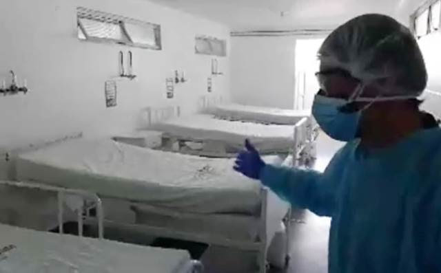 COVID-19: Romero vistoria Complexo Pedro I, constata ampla disponibilidade de leitos e destaca excelência no atendimento aos pacientes por Covid-19