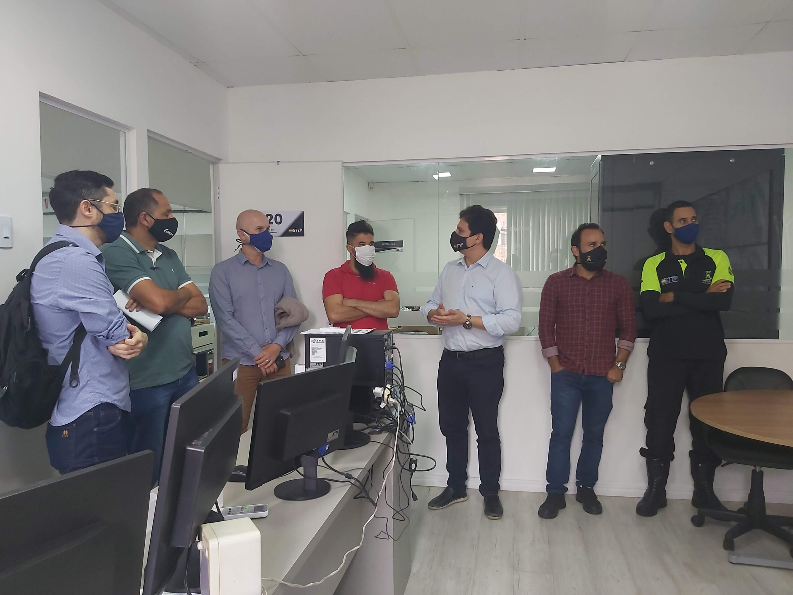 STTP, PRF e Policia Civil discutem integração de dados   do projeto piloto de tecnologia de reconhecimento facial
