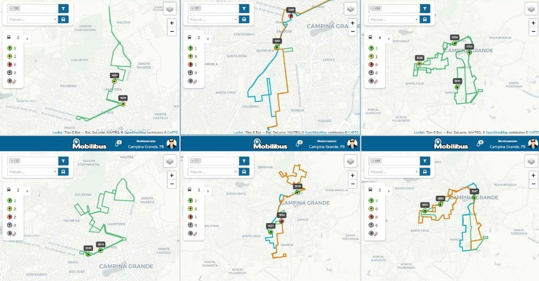 Monitoramento das modificações em linhas de ônibus de Campina Grande indica boa transição