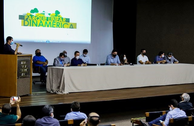 GESTÃO PÚBLICA: Romero anuncia a construção do Parque Linear Dinamérica, maior projeto de intervenção urbana nas áreas de lazer, esporte e arborização da história de Campina Grande