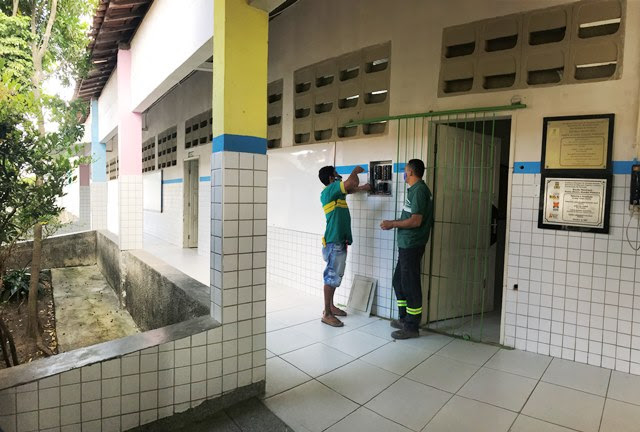 Seduc dá continuidade aos serviços de manutenção nas unidades educacionais