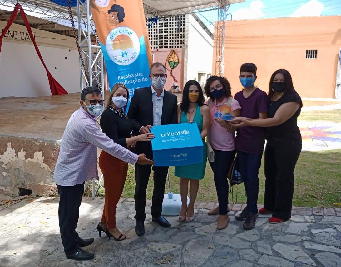 Gestão da Educação de Romero recebe o Selo Unicef edição 2017-2020