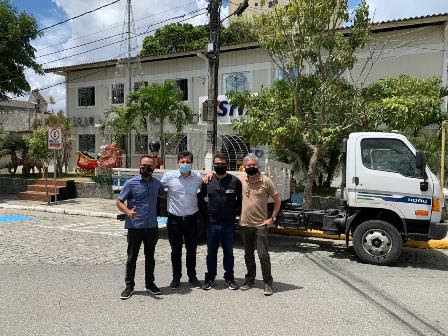 STTP adquire novo caminhão para utilização na sinalização viária da cidade