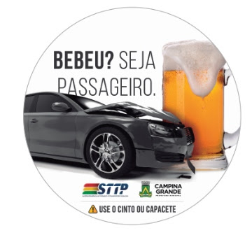 “Bebeu? Seja passageiro” STTP realiza comando educativo alertando riscos para quem mistura bebida e direção nas festas de final de ano