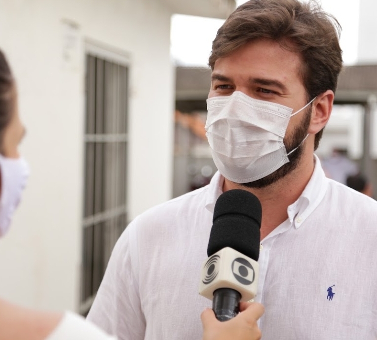 Bruno volta a garantir que não haverá reajuste real no valor do IPTU 2021 em Campina Grande, mas apenas o repasse da inflação  Prefeito diz que repasse inflacionário é imposição legal, mas não será aplicado aumento real no imposto