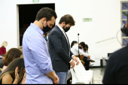 EM AÇÃO DE GRAÇAS: Culto encerrou programação das posses de Bruno e Lucas, nesta sexta