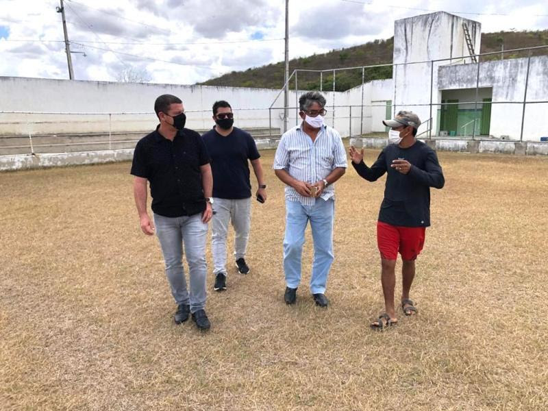 Secretário de Esportes de Campina Grande faz visita ao Romerão e anuncia novidades para o espaço