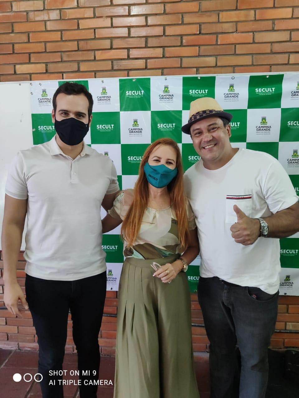 ​​​​​Secretaria de Cultura recebe a visita do Vice-prefeito Lucas Ribeiro