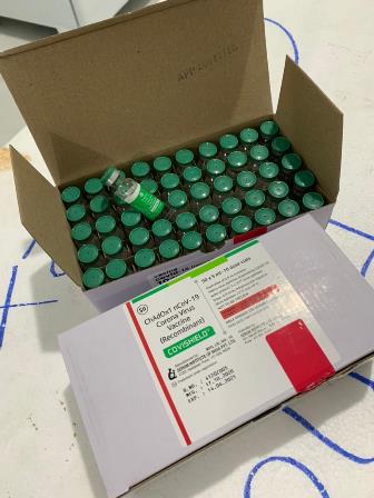 Secretaria de Saúde de Campina Grande recebe 3.210 doses da vacina AstraZeneca/Fiocruz