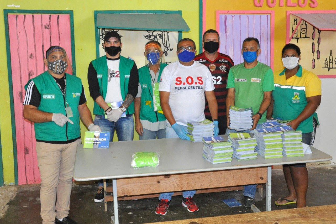 Prefeitura desenvolve ações de proteção e conscientização na Feira Central de Campina Grande
