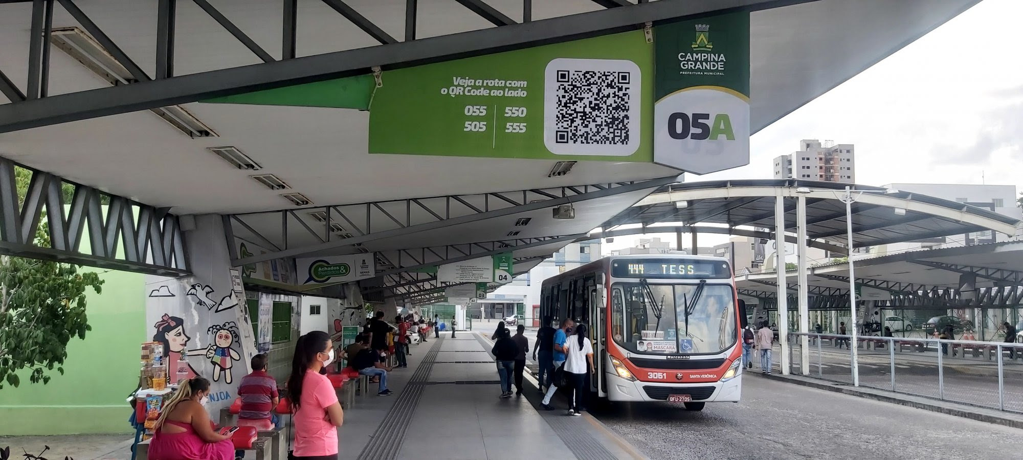 STTP implanta sinalização com QR Code para auxiliar usuários do Terminal de Integração