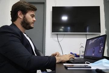 JUSTIÇA: Bruno acompanhou sessão virtual de posse da nova Mesa Diretora do TJPB, nesta segunda