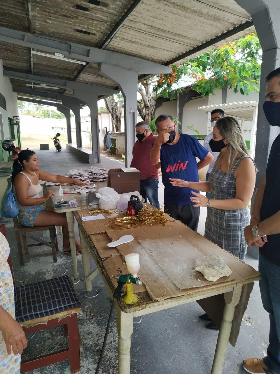Presidente da Amde visita microempreendedores do Fabricão