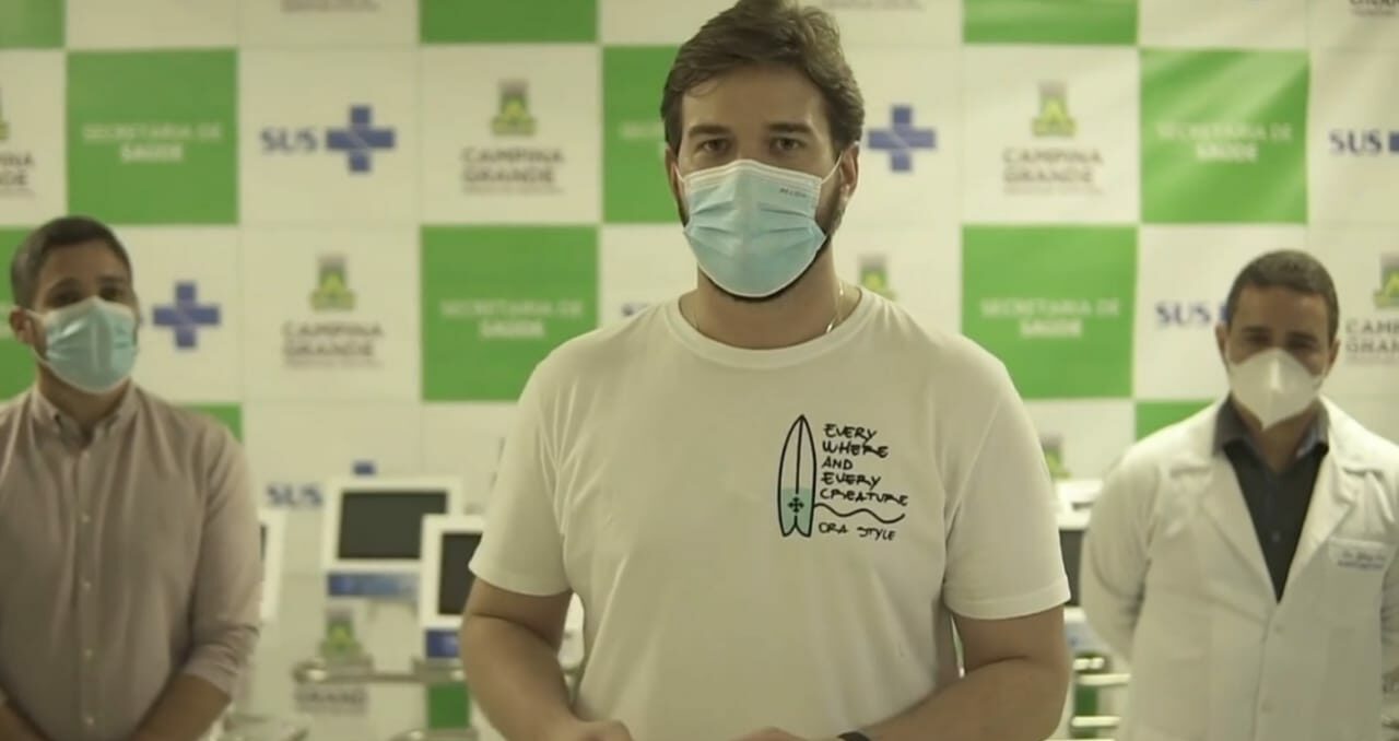 Bruno recebe mais dez respiradores do Governo Federal para a rede municipal de Campina Grande