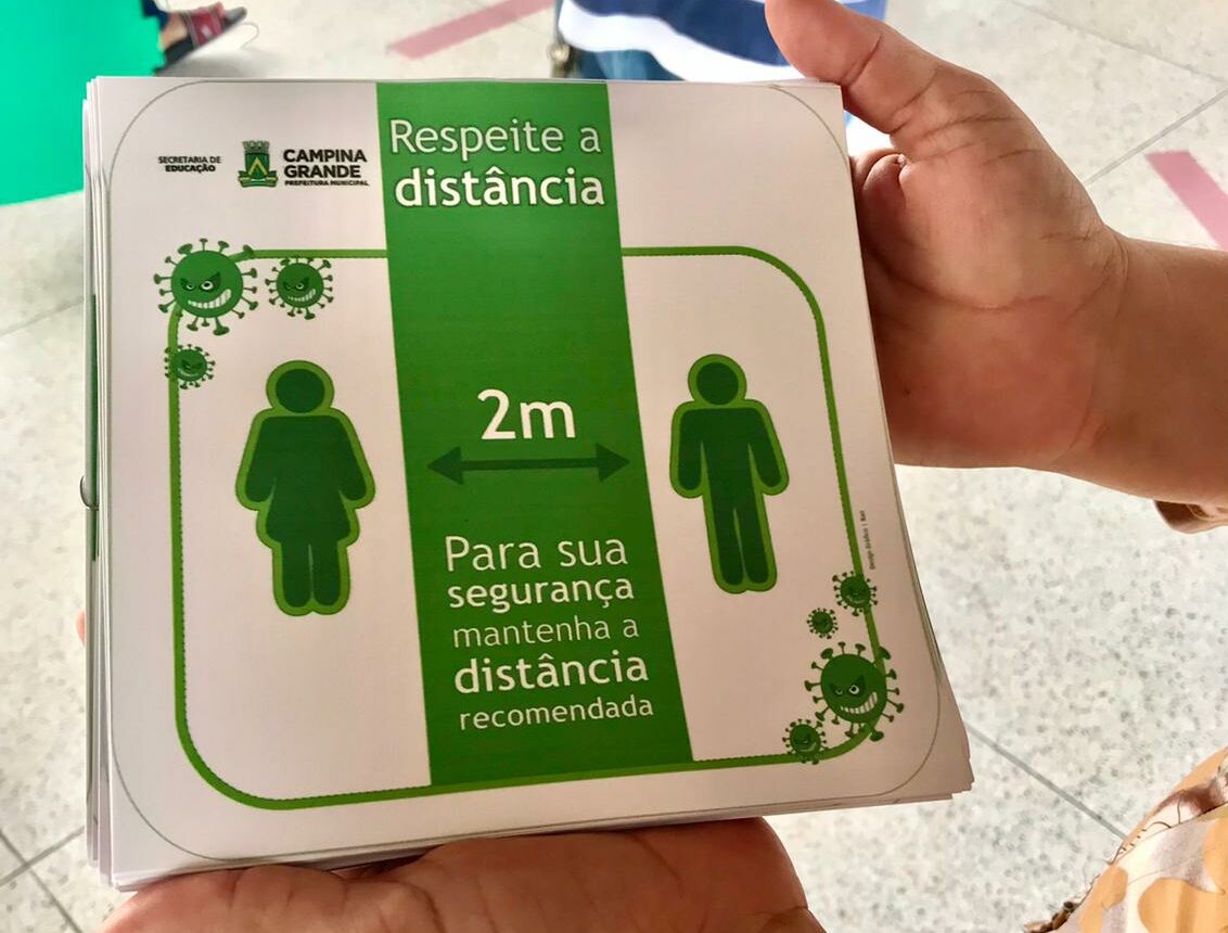 Seduc finaliza entrega de itens de prevenção, limpeza e sinalização para escolas da rede municipal de ensino