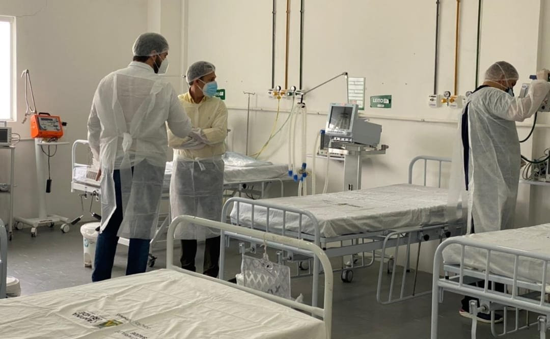 Bruno anuncia ampliação de mais 20 leitos de UTI Covid e novos respiradores para Campina Grande