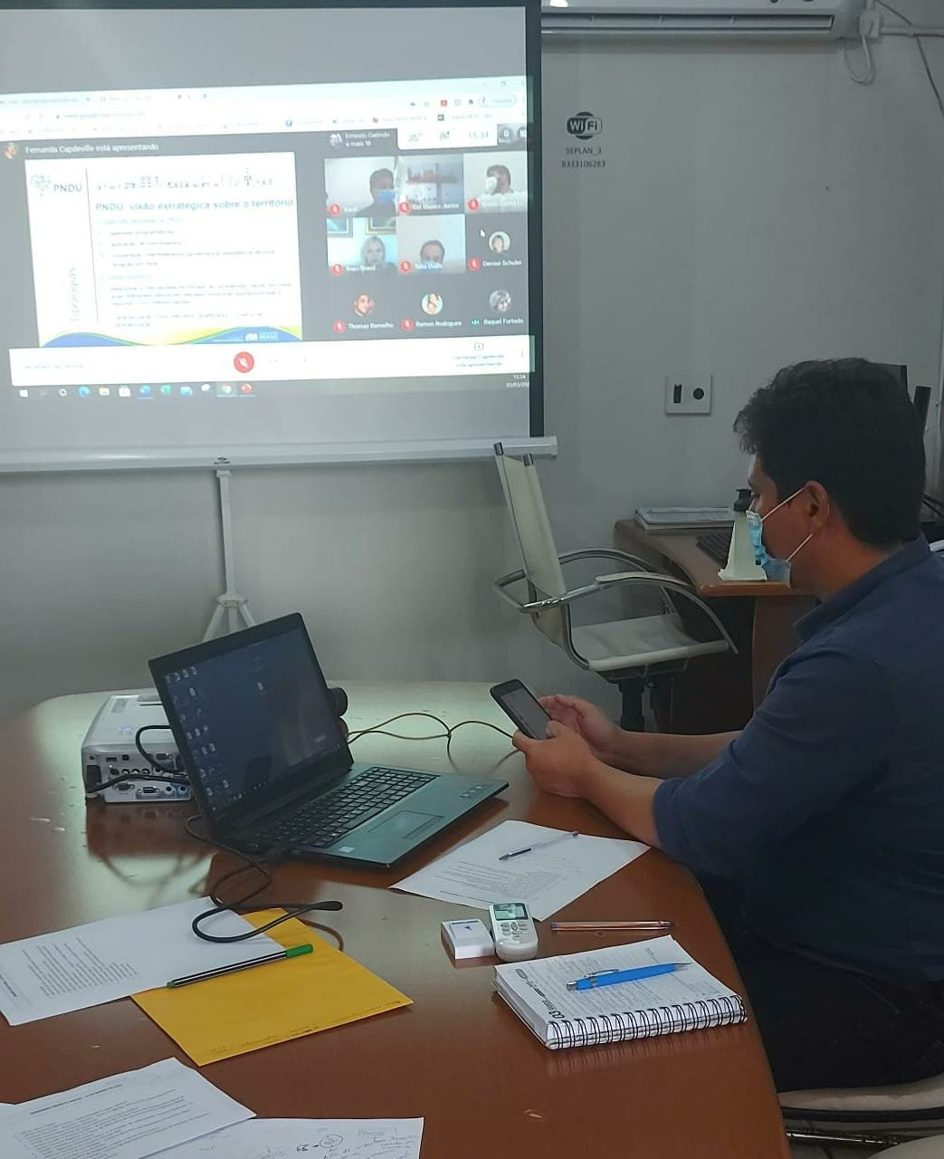 Seplan participa de seminário para apresentação de diretrizes do Projeto ANDUS