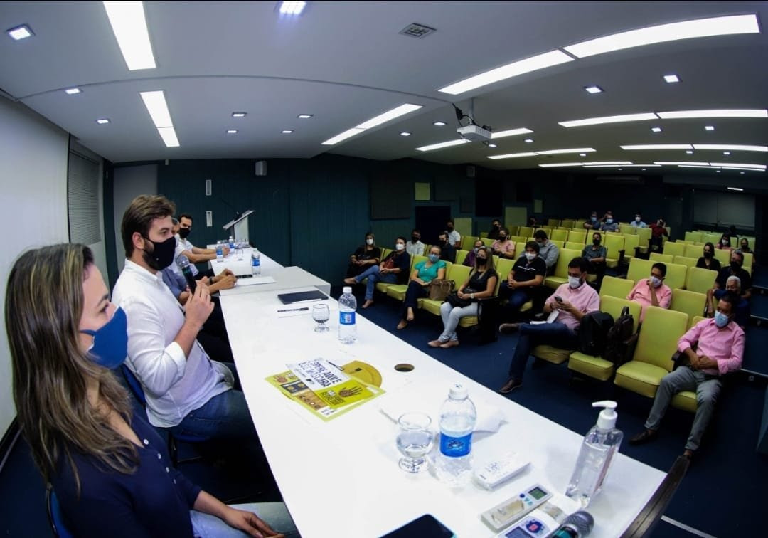 Bruno visita a CDL, recebe apoio de entidades do comércio e pede  apoio por uma fiscalização mais rigorosa no setor