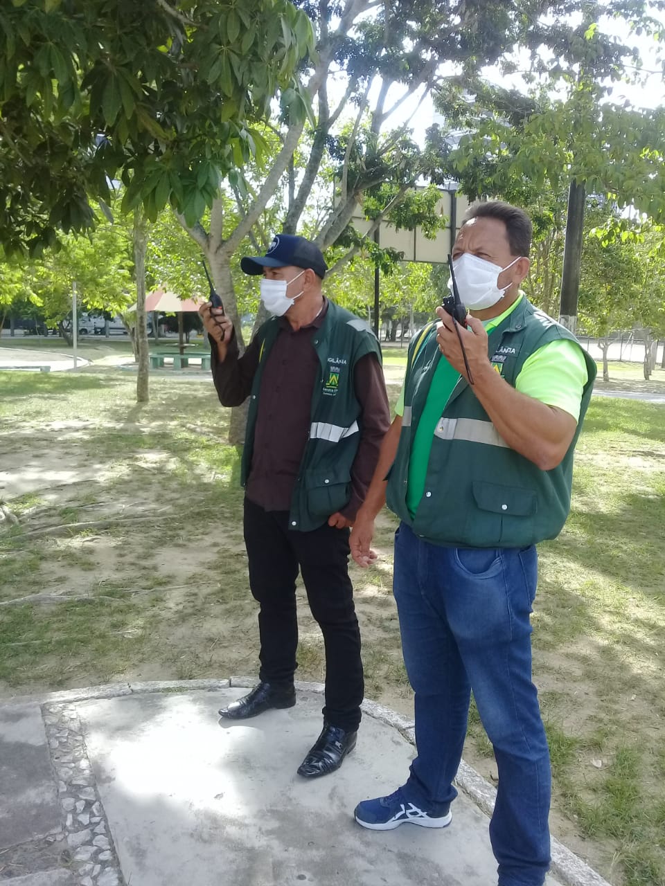Entradas do Parque da Criança passam a ser monitoradas com comunicação por rádio