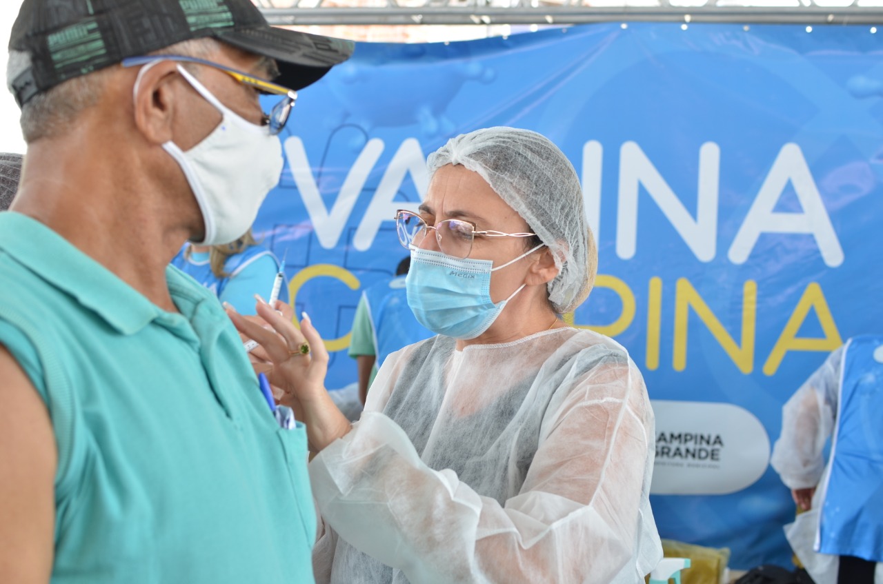 COVID-19: Campina Grande prossegue vacinação de pessoas com comorbidades, nesta segunda-feira