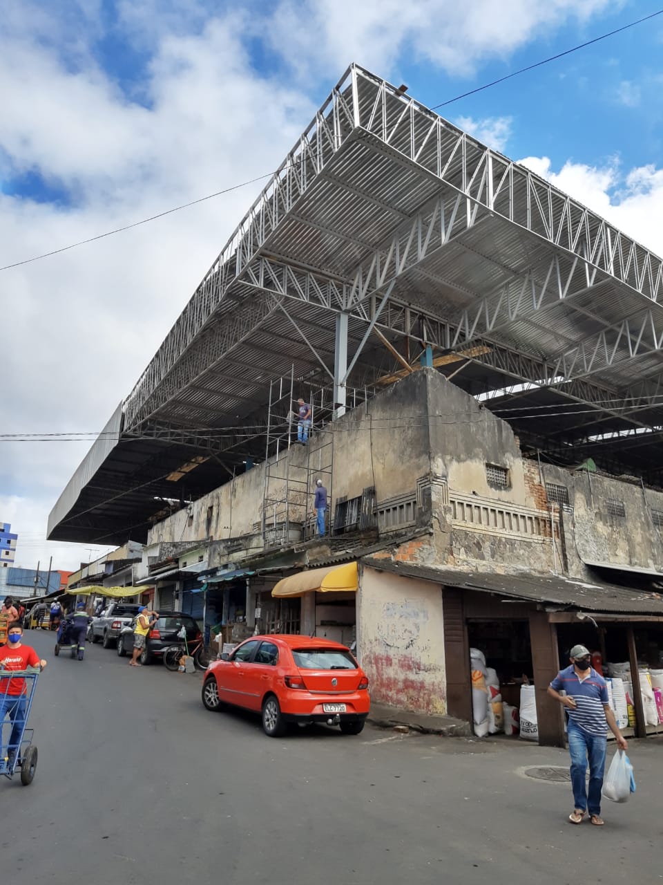 Prefeitura de Campina Grande intensifica melhoramentos na estrutura da Feira Central
