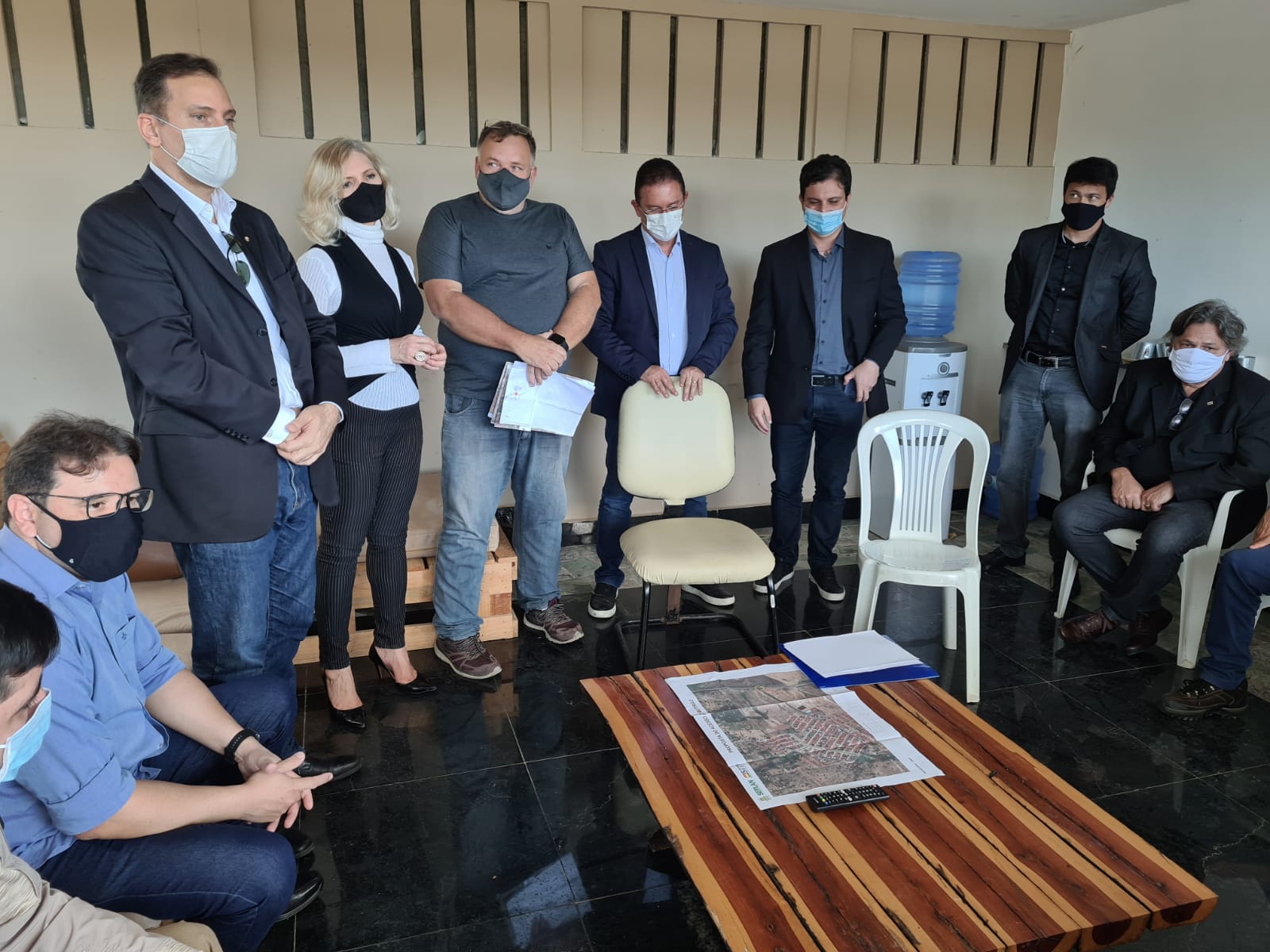 Superintendente e equipe técnica da STTP participam de reunião para discutir bloqueio de via no entorno do Presidio do Serrotão