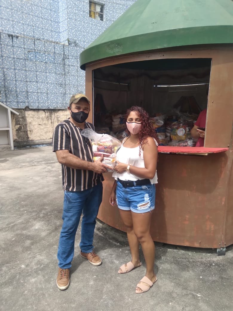 Ações do “Maior São João do Mundo Virtual” resultaram na doação de 187 cestas básicas para os barraqueiros